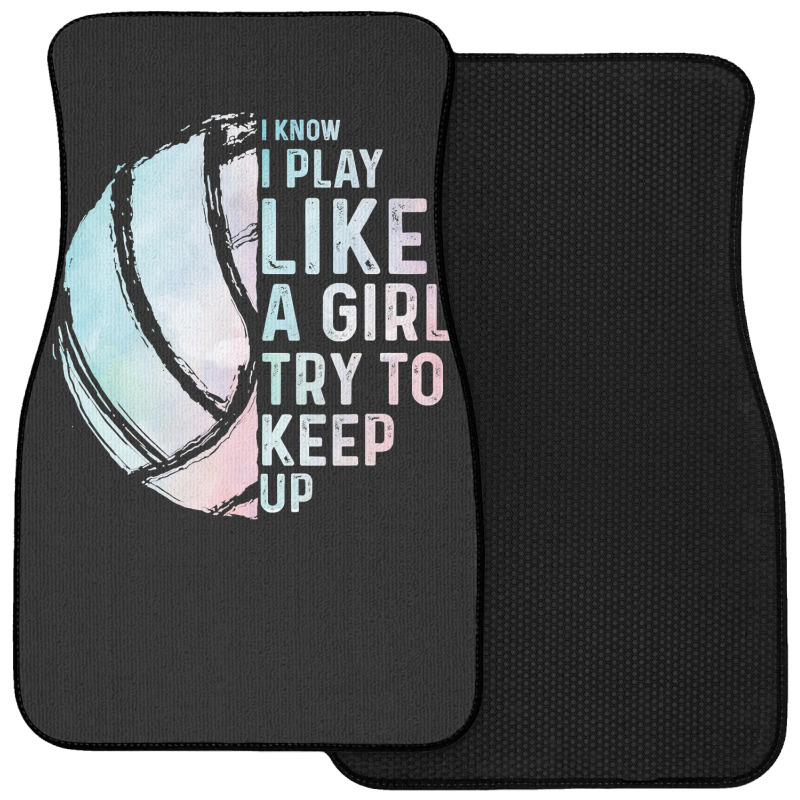 Volleyball Sport Lover Funny Volleyball Design Girls Women Youth Teen  Front Car Mat | Artistshot