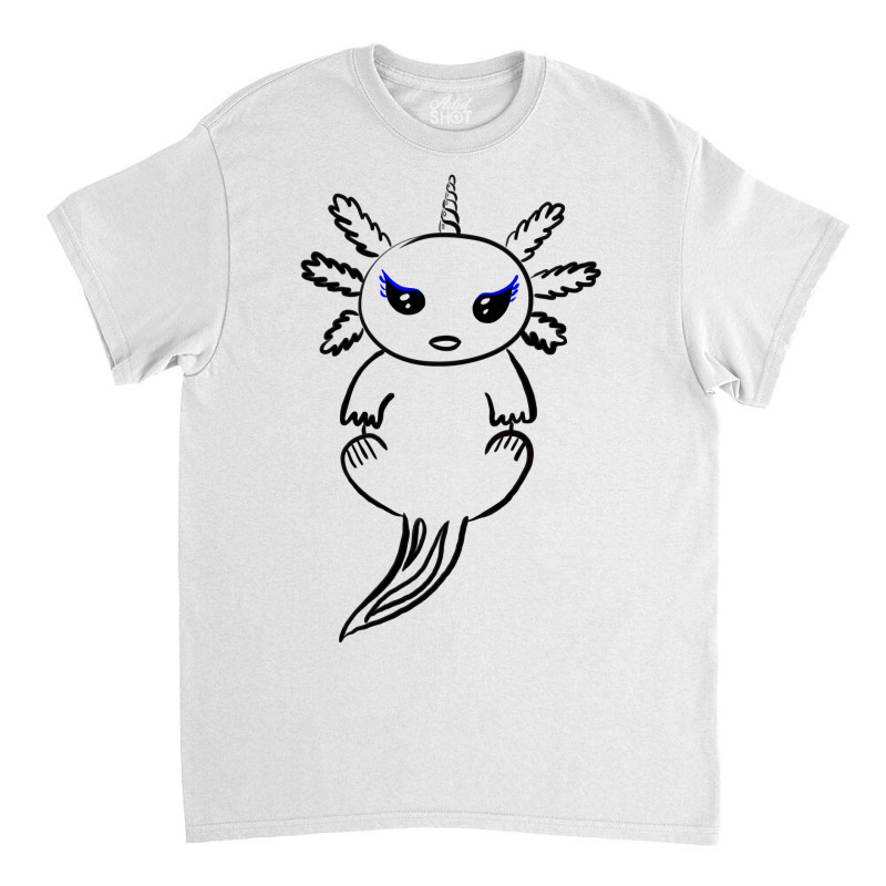 Coloring Book Axolotlcorn Relaxing-g0dgh Classic T-shirt by JessyTee01 | Artistshot