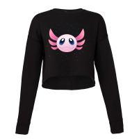 Cosmic Axolotl-6wf2q Cropped Sweater | Artistshot