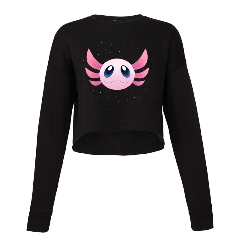 Cosmic Axolotl-6wf2q Cropped Sweater by JessyTee01 | Artistshot