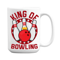 Bowling Bowl Champion King 542 Bowling Ball 15 Oz Coffee Mug | Artistshot