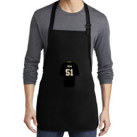 Manti Te'o Jersey Medium-length Apron | Artistshot