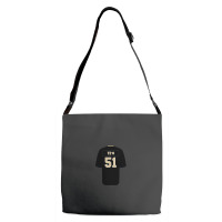 Manti Te'o Jersey Adjustable Strap Totes | Artistshot