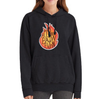 Calcifer Quote Vintage Hoodie | Artistshot