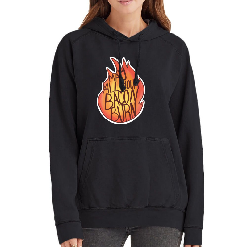 Calcifer Quote Vintage Hoodie by JOHNCOLLIER | Artistshot