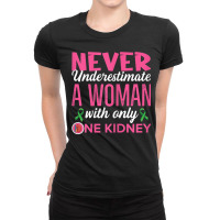 Womens Organ Donation Quote For Your Kidney Donor Wife Ladies Fitted T-shirt | Artistshot