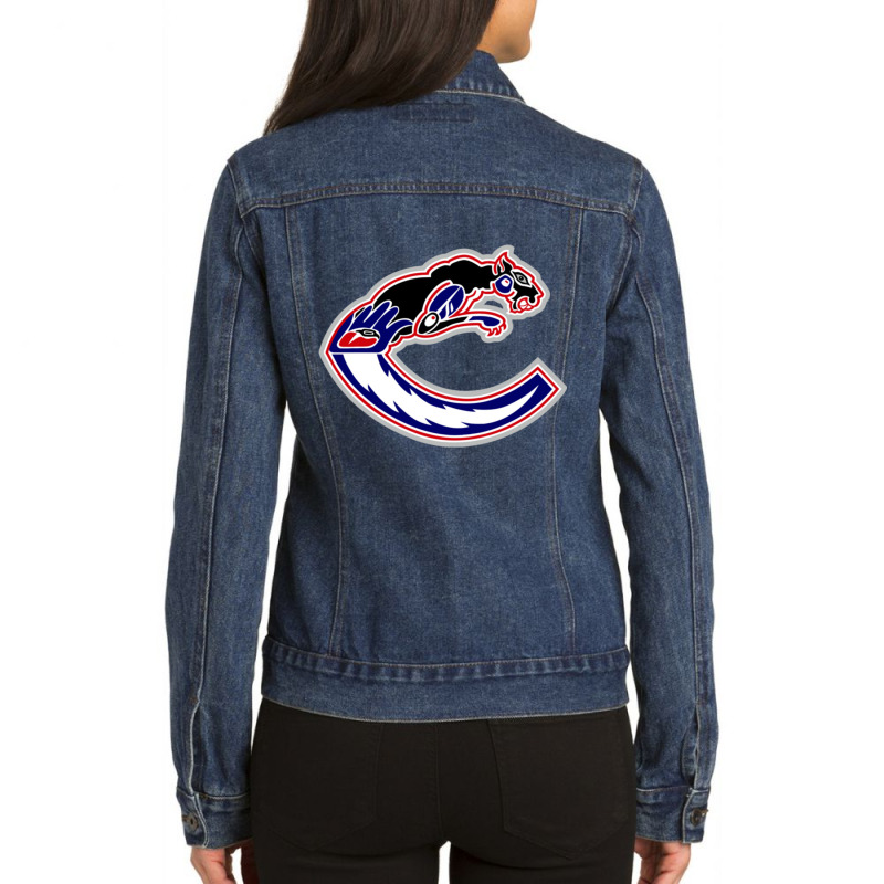 Creston Valley Thunder Ladies Denim Jacket by SamaraMcCullou | Artistshot