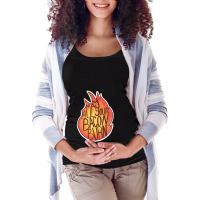 Calcifer Quote Maternity Scoop Neck T-shirt | Artistshot