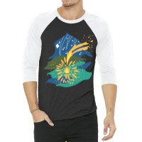 Comet Calcifer 3/4 Sleeve Shirt | Artistshot