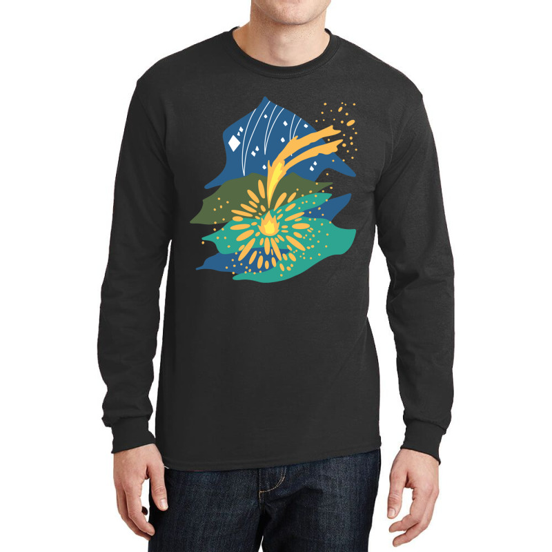 Comet Calcifer Long Sleeve Shirts by JOHNCOLLIER | Artistshot