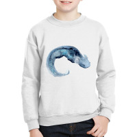 Galaxy Axolotl Youth Sweatshirt | Artistshot