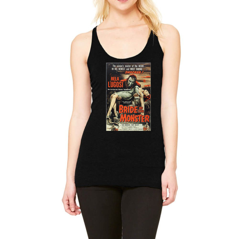 Bride Of The Monsters Racerback Tank | Artistshot