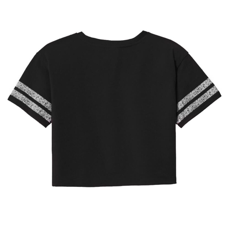 Bride Of The Monsters Scorecard Crop Tee | Artistshot