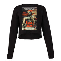 Bride Of The Monsters Cropped Sweater | Artistshot