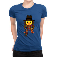 Rubber Duck Dr Who Tom Baker Ladies Fitted T-shirt | Artistshot