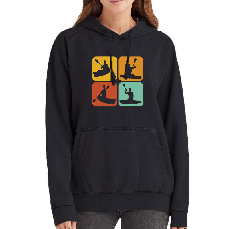 Canoe  Retro Canoeing I Kayak I Kayaking I Paddle I Canoe Vintage Hoodie | Artistshot