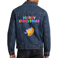 Christmas Bell Christmas Bell Ladies Fitted Men Denim Jacket | Artistshot