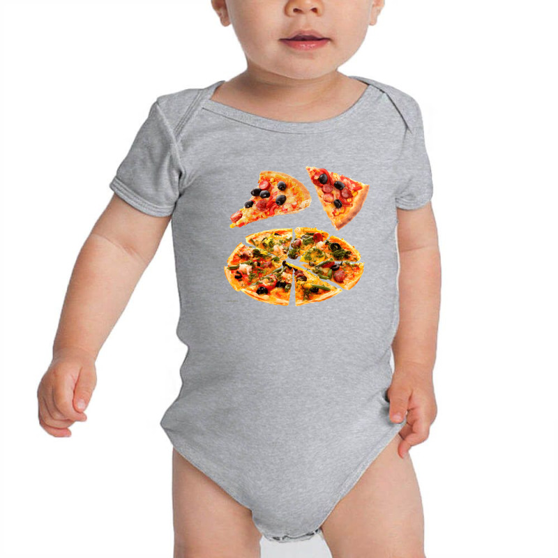 Pizza Baby Bodysuit by Rahmadi1984 | Artistshot