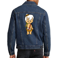 Flinstones Bamm Bamm Men Denim Jacket | Artistshot