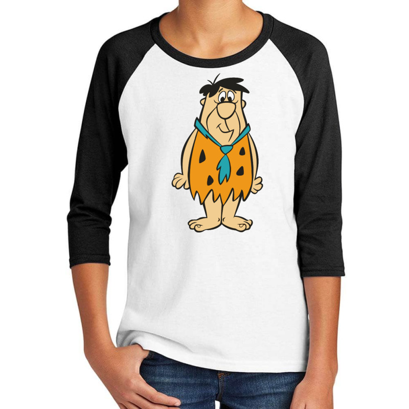 Flinstones Fred And Barney Youth 3/4 Sleeve by zackky | Artistshot