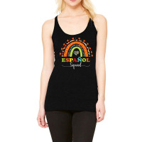 Espanol Squad Bilingual Spanish Teacher Back To School 2022 Racerback Tank | Artistshot