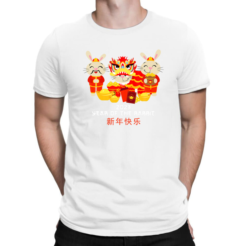 Zodiac Happy Chinese New Year Outfit Year Of The Rabbit 2023 T-shirt | Artistshot