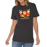 Zodiac Happy Chinese New Year Outfit Year Of The Rabbit 2023 Vintage T-shirt | Artistshot