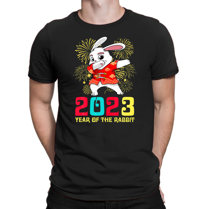 Dabbing Year Of The Rabbit Happy Chinese New Year 2023 T-shirt | Artistshot