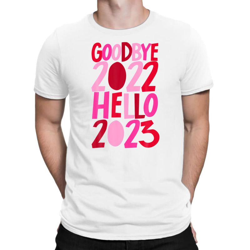 Goodbye 2022 Hello 2023 Happy New Year Pyjama Funny T-shirt | Artistshot