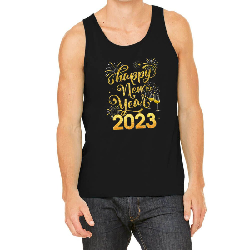 Happy New Year 2023 Party New Years Eve Holiday Tank Top | Artistshot