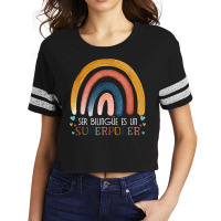 Ser Bilingue Es Un Superpoder Spanish Teacher Esl Teacher Scorecard Crop Tee | Artistshot