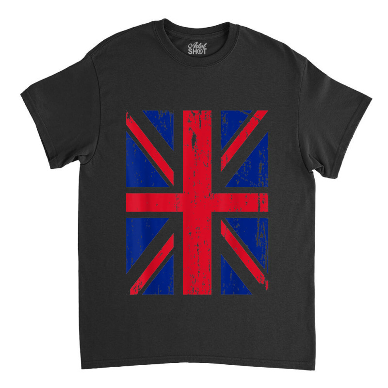 Union Jack Flag United Kingdom Great Britain Classic T-shirt | Artistshot