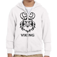 I Am A Viking Funny Youth Zipper Hoodie | Artistshot