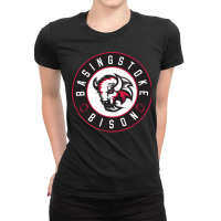 The Basingstoke Bison Ladies Fitted T-shirt | Artistshot