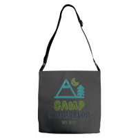 Camp Counselor 2022 Summer Teacher Instructor Coach Crew Premium Adjustable Strap Totes | Artistshot