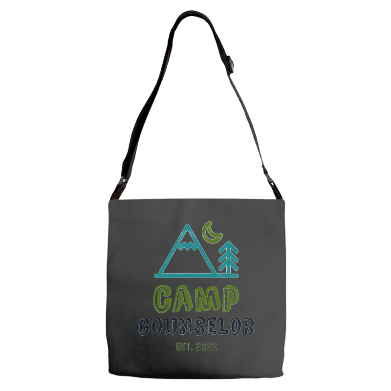 Camp Counselor 2022 Summer Teacher Instructor Coach Crew Premium Adjustable Strap Totes | Artistshot