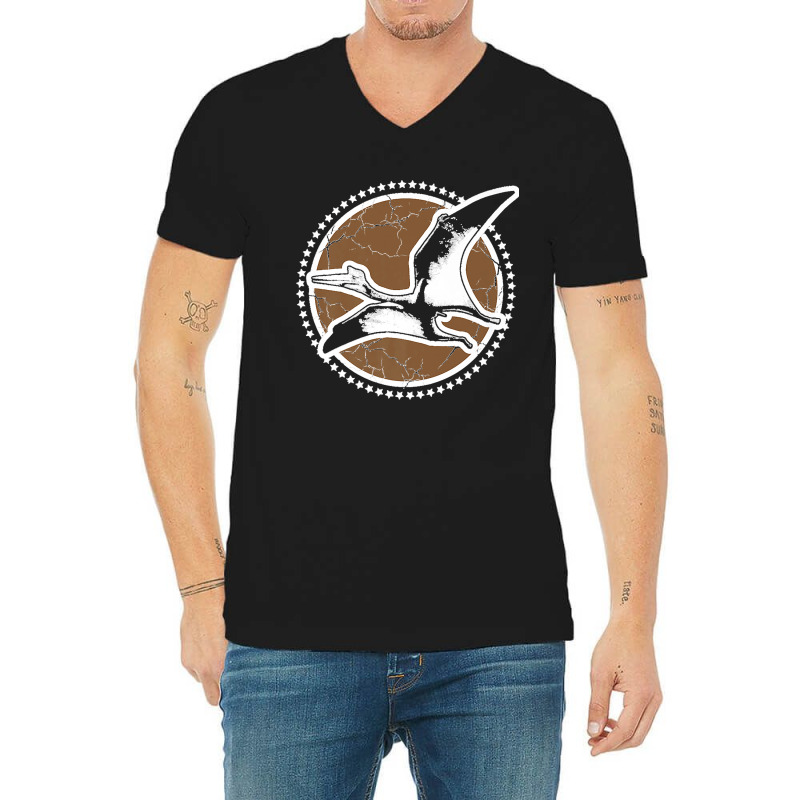 Dinosaur Prehistoric Animals Pterosaurs Pterosauria Premium V-neck Tee | Artistshot