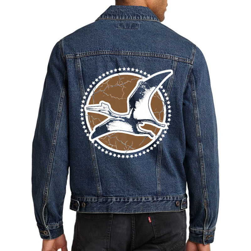 Dinosaur Prehistoric Animals Pterosaurs Pterosauria Premium Men Denim Jacket | Artistshot