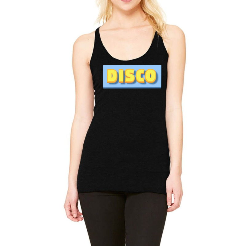 Disco Display Banner Racerback Tank by SamaraMcCullou | Artistshot