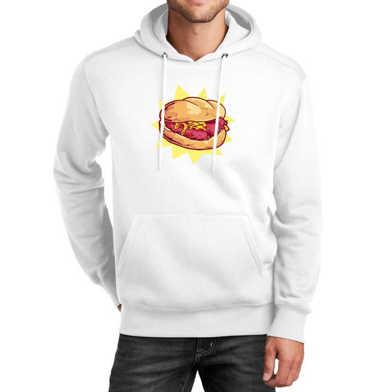 Sausage Sandwich Fast Food Unisex Hoodie by beastonkriss | Artistshot