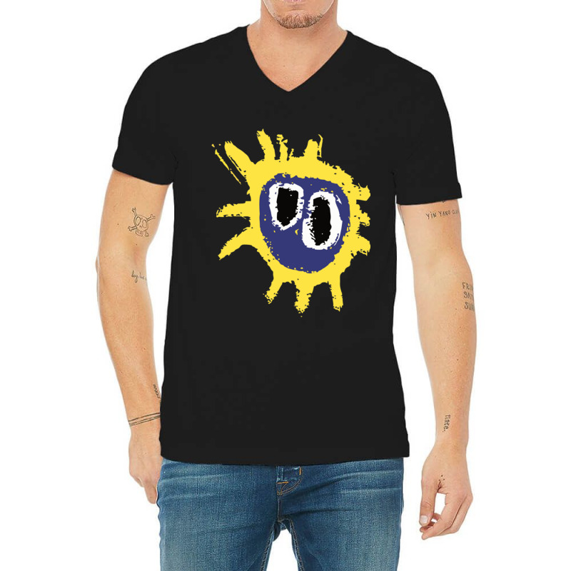 Screamadelica Primal Classic V-Neck Tee by RubenGarcia | Artistshot