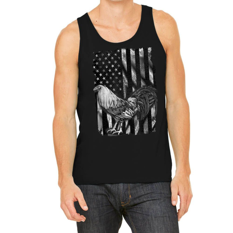 Us Flag Cock Fight Enthusiast Cock Fight Tank Top by RomanMikolyants | Artistshot