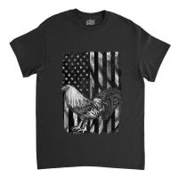 Us Flag Cock Fight Enthusiast Cock Fight Classic T-shirt | Artistshot