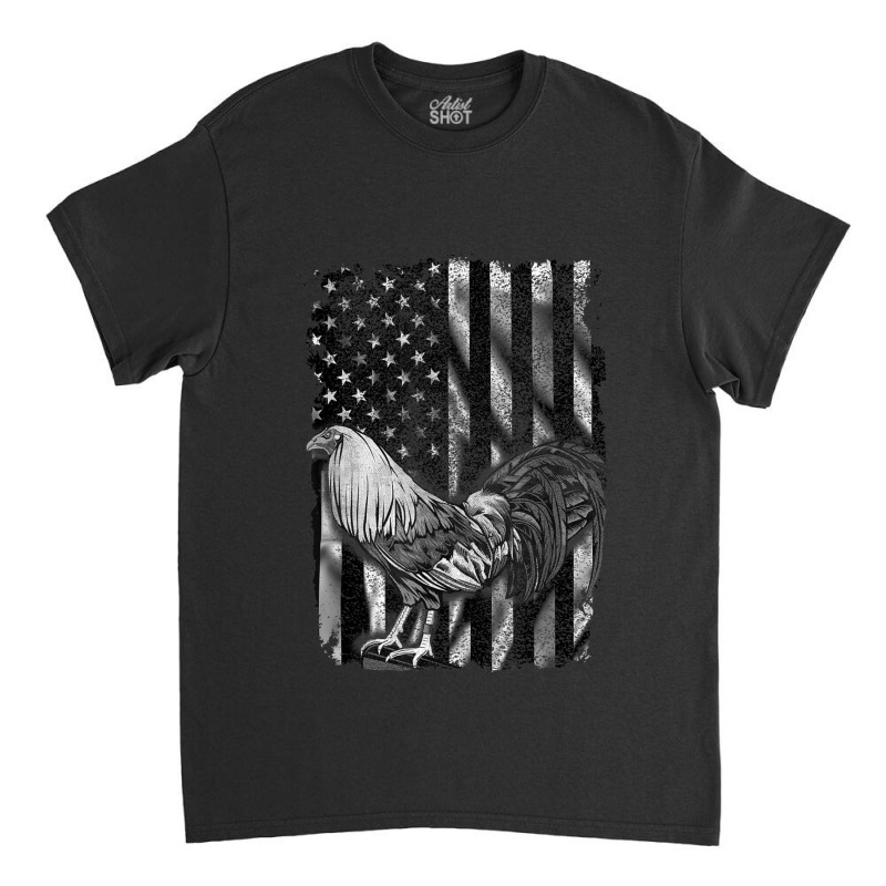 Us Flag Cock Fight Enthusiast Cock Fight Classic T-shirt by RomanMikolyants | Artistshot