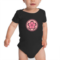 Cute Pink Sakura Baby Bodysuit | Artistshot