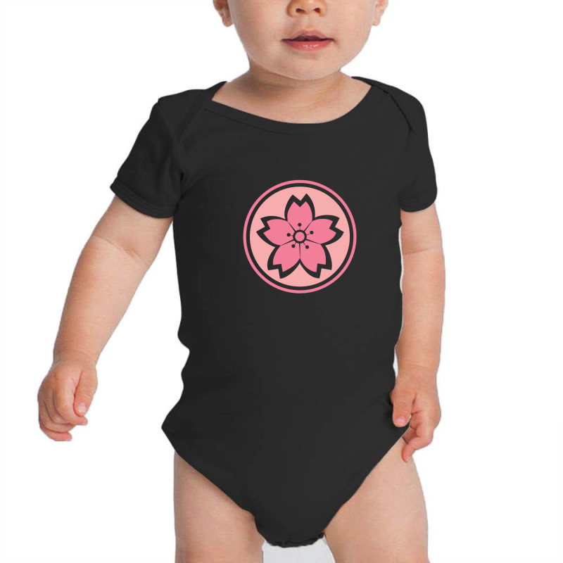 Cute Pink Sakura Baby Bodysuit by sharro88 | Artistshot