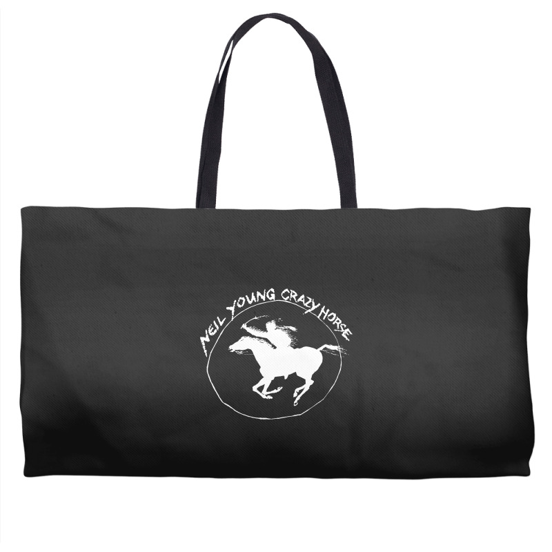 Neil Young Crazy Horse Weekender Totes by BLACKHEART | Artistshot