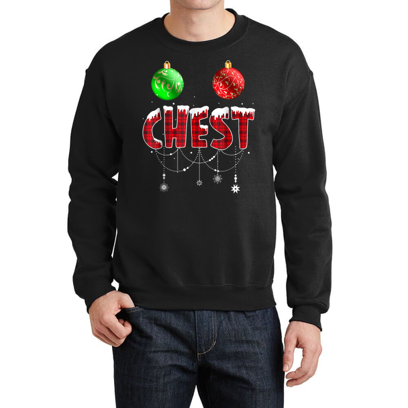 Chest Nuts Christmas T Shirt Matching Couple Chestnuts T Shirt Crewneck Sweatshirt | Artistshot