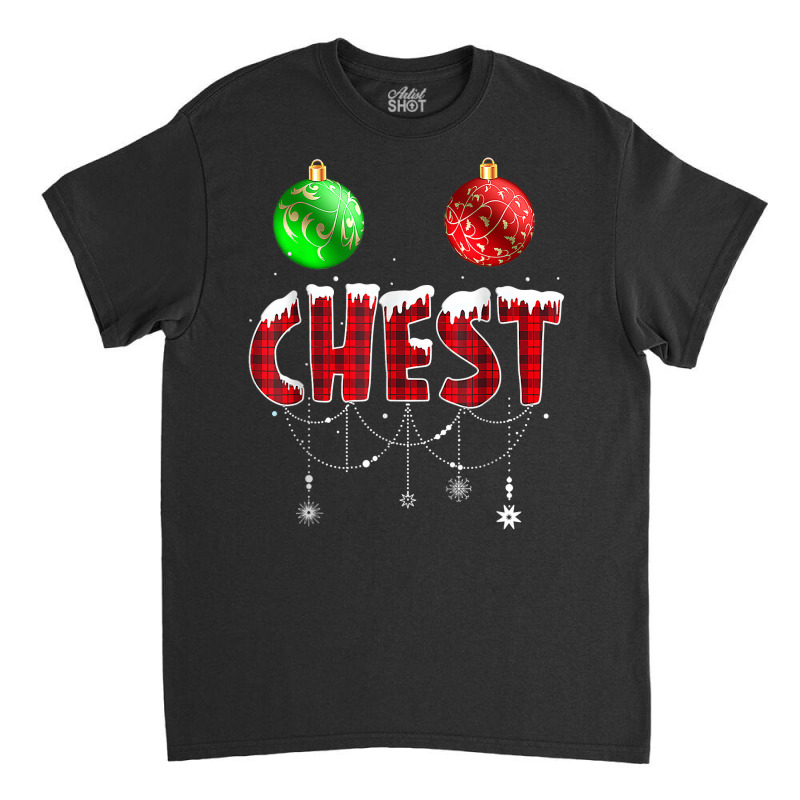 Chest Nuts Christmas T Shirt Matching Couple Chestnuts T Shirt Classic T-shirt | Artistshot