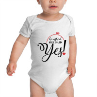 Finally Yes Baby Bodysuit | Artistshot